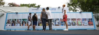 El paseo de los campeones - Crédito: Prensa Argentina Open/Sergio Llamera