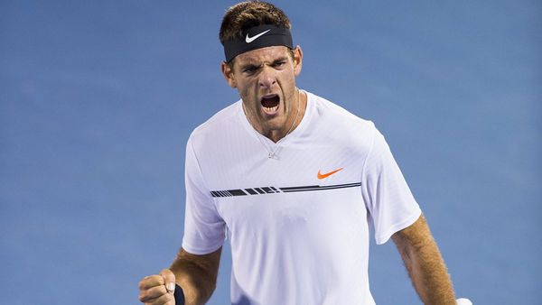 Del Potro caminó por la cornisa, pero sigue de pie. Crédito: Infobae.