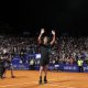 Juan Martín del Potro fue ovacionado por todo el estadio