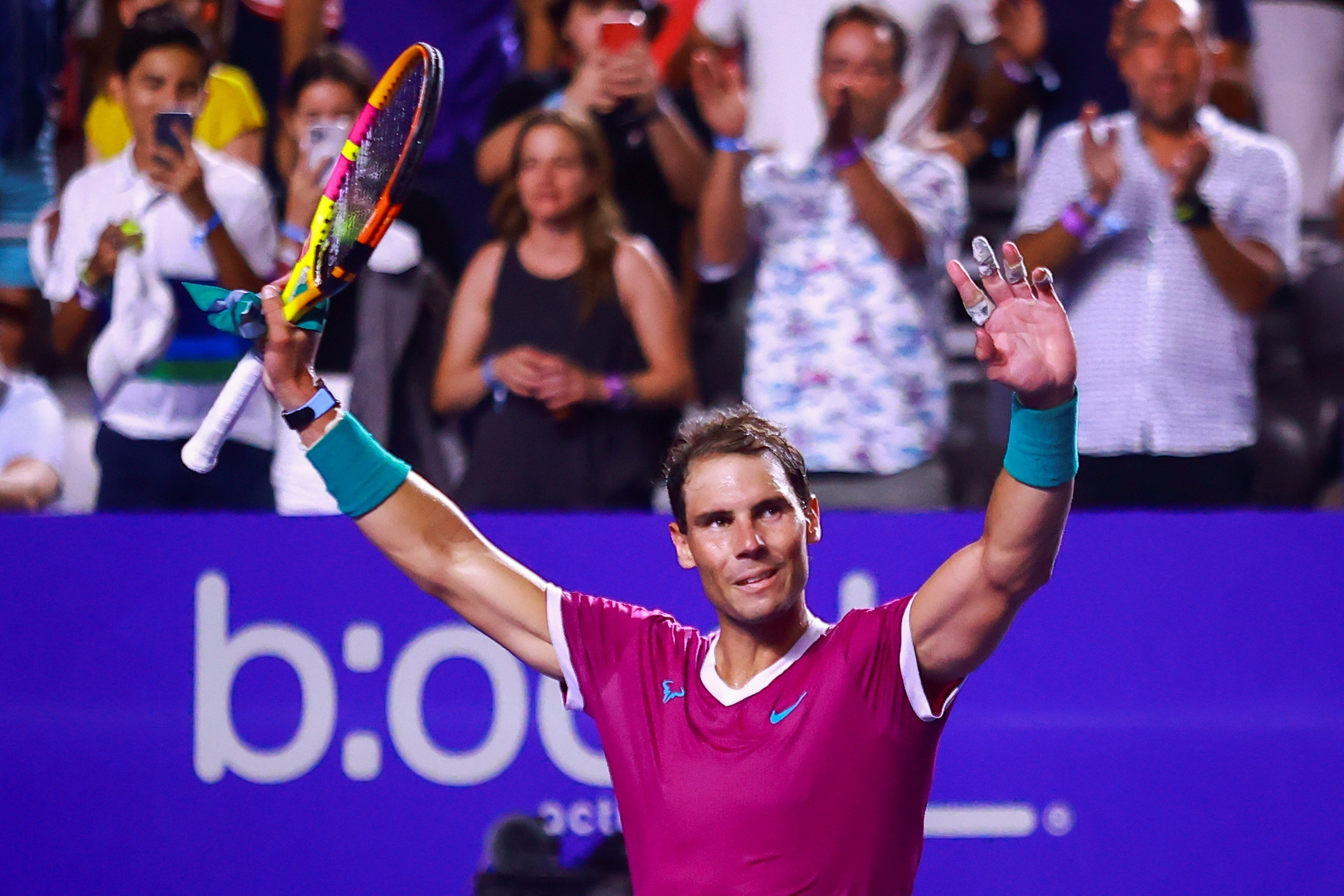 El español Rafael Nadal no se cansa de conseguir marcas que quedaran para la historia